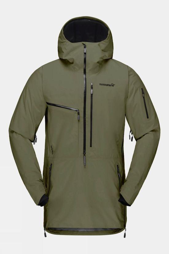 Norrona Mens Lofoten GTX Pro Anorak Jacket Olive Size