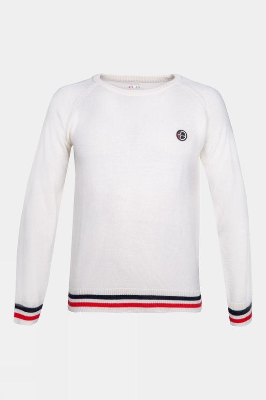 Henri Duvillard Mens Pierre Sweater White Size XXL