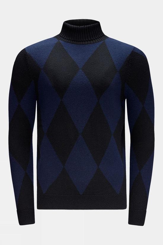 Perfect Moment Mens Diamond Sweater Black Size