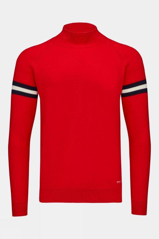 Perfect Moment Mens Chamonix Turtle Neck Sweater Red Size