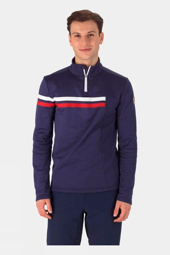 Rossignol Mens Resort Half Zip Top Navy Size