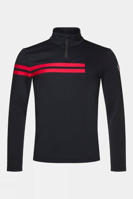 Rossignol Mens Resort Half Zip Top Black Size