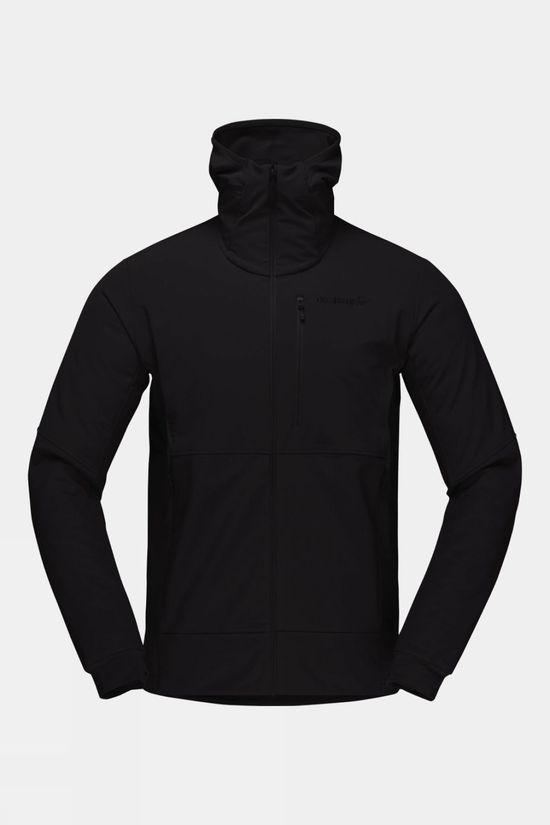 Norrona Mens Lofoten Hiloflex200 Hood Top Black Size