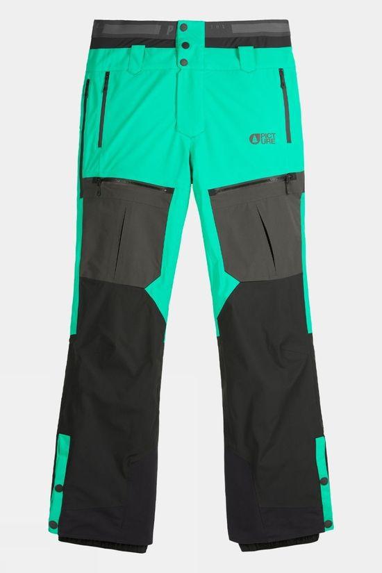 Picture Mens Naikoon Ski Pants - Regular Green Size