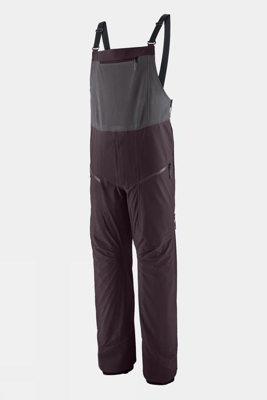 Patagonia Mens Snowdrifter Ski Bib Pants - Regular Purple Size