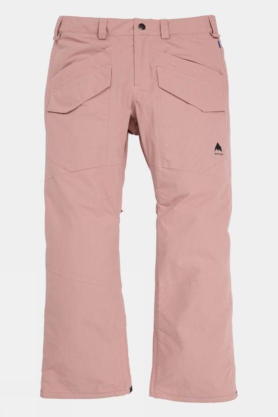 Burton Mens Covert 2.0 Pants Ski Pants - Regular Mid Pink Size