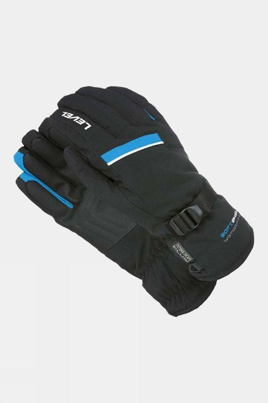 Level Mens Hero Gloves Black Size M-L