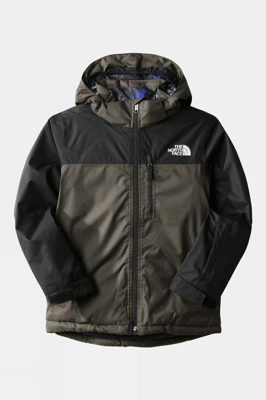 The North Face Kids Snowquest Plus Insulated Jacket Khaki Size