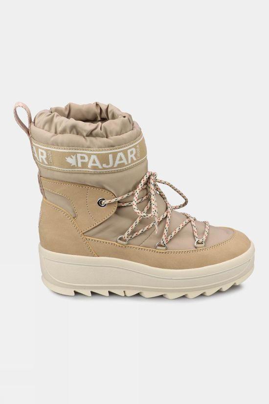 Pajar Womens Galaxy Snow Boots Beige Size