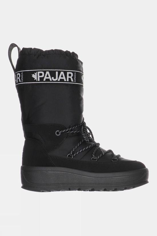 Pajar Womens Galaxy High Snow Boots Black Size