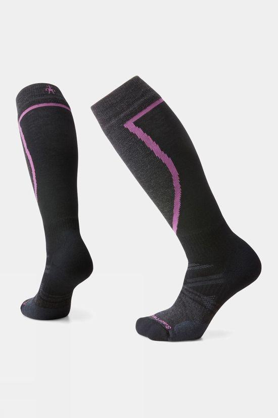 Smartwool Womens Ski Full Cushion OTC Socks Black Size