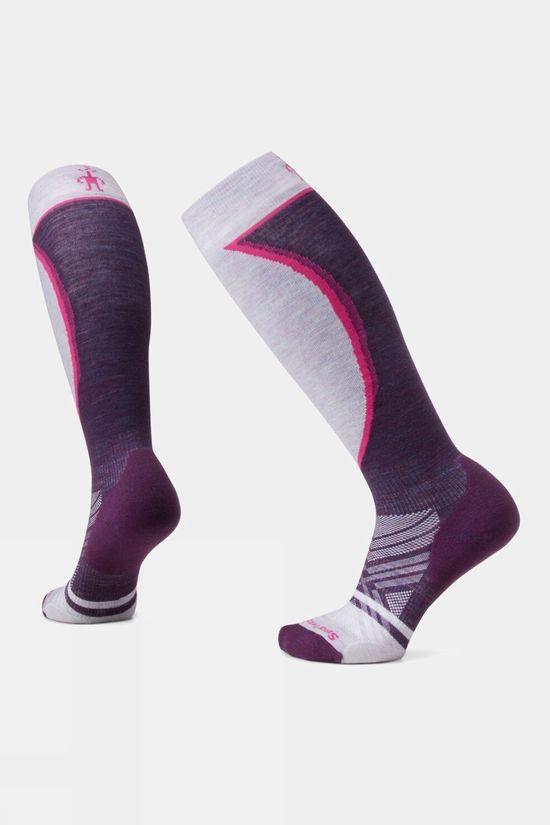 Smartwool Womens Ski Targeted Cushion OTC Socks Purple Size