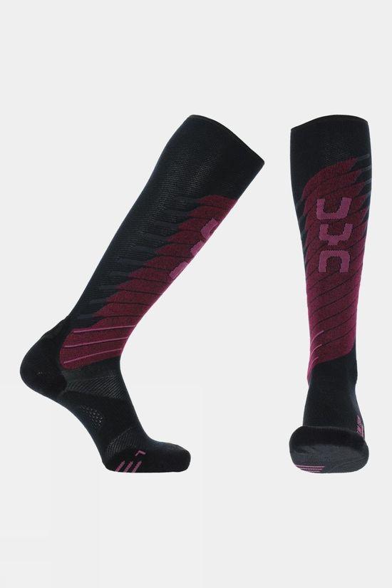 UYN Womens One Biotechi Ski Socks Black Size 7.5-8