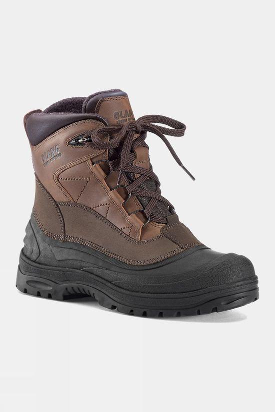 Olang Mens Pegaso Tex OC Snow  Boots Brown Size 9.5