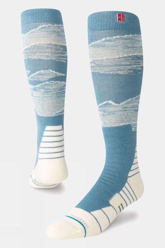 Stance Mens Merino Wool Everest Snow Ski Socks Blue Size