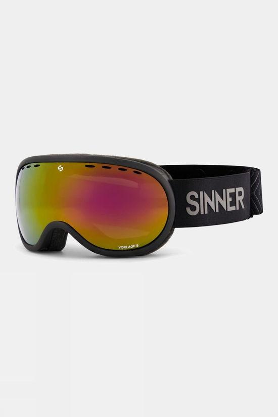 Sinner Unisex Vorlage S Snow Goggles Black Size