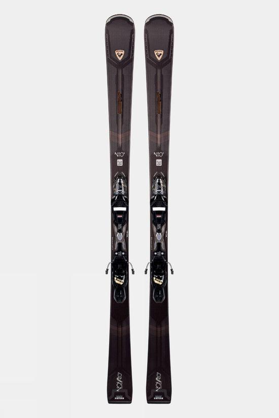 Rossignol Womens Nova 10 TI Skis With Xpress W 11 GW Bindings Black Size