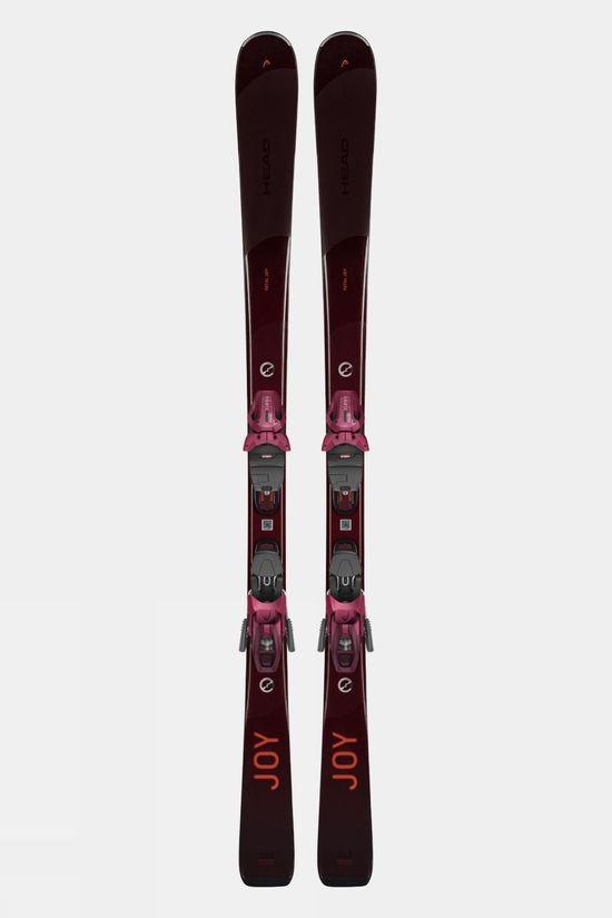 Head Womens Total Joy Skis With Joy 11 GW SLR Bindings Dark Red Size