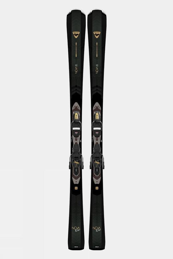 Rossignol Womens Nova 10 Skis With Xpress 11 GW Bindings Black Size