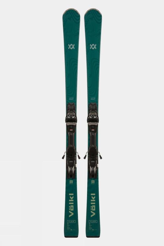 Volkl Womens Flair MT Skis With vMotion 11 GW Bindings Jade Size