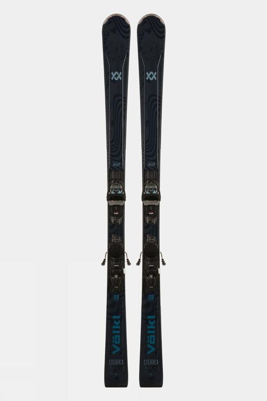 Volkl Womens Flair 76 Skis With vMotion 10 GW Bindings Black Size