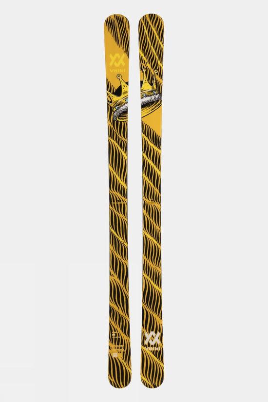 Volkl Womens Revolt 86 Crown Skis (Skis Only) Gold Size