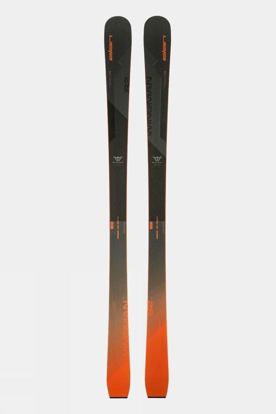 Elan Mens Wingman 82 Ti Skis (Skis Only) Dk Grey Size