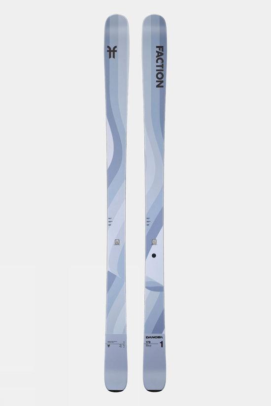 Faction Mens Dancer 1 Skis (Skis Only) Mid Grey Size