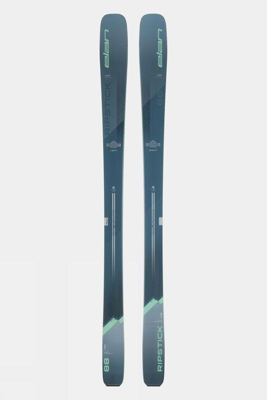 Elan Womens Ripstick 88 W Skis (Skis Only) Petrol Size