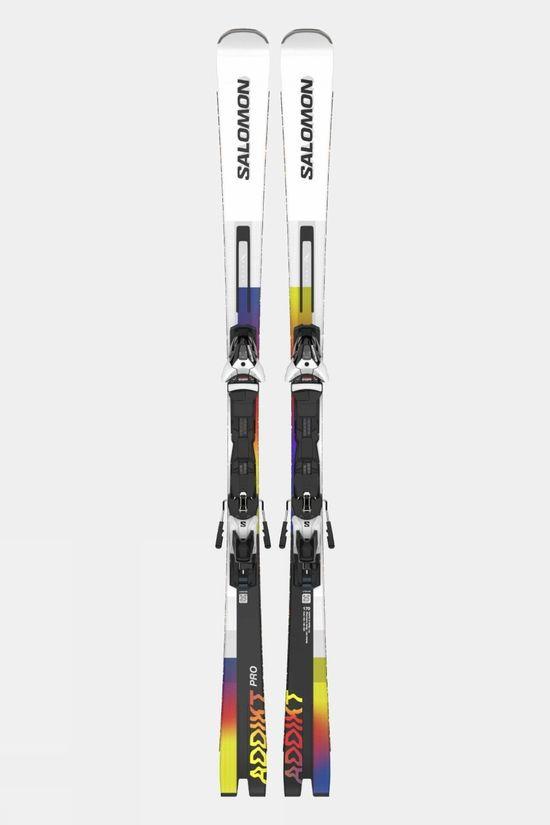 Salomon Mens Addikt Pro Skis With Z12 GW Bindings Black Size