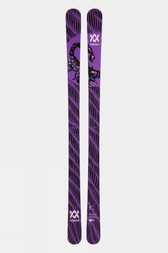 Volkl Mens Revolt 86 Scorpion Skis (Skis Only) Purple Size