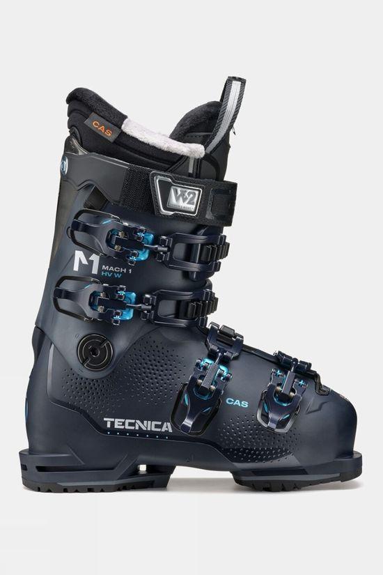 Tecnica Womens Mach1 HV 95 W GW Ski Boots Dk Blue Size