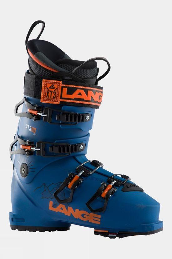 Lange Mens  XT3 110 MV GW No Pin Ski Boots Blue Size