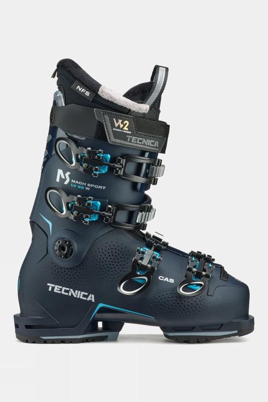 Tecnica Womens Mach Sport LV 85 GW Ski Boots Dk Blue Size