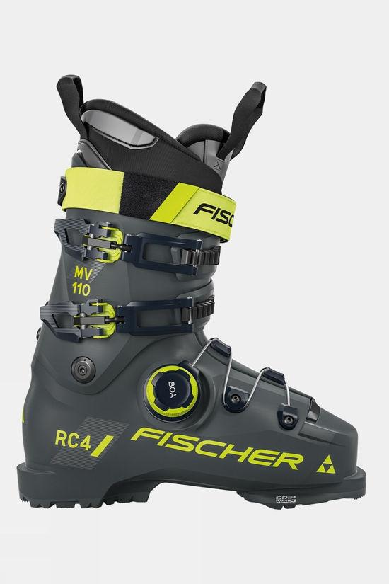 Fischer Mens RC4 110 MV BOA GW Ski Boots Dk Grey Size