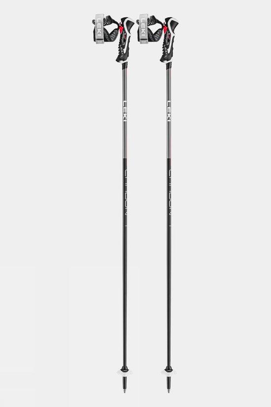 Leki Carbon 14 3D Ski Poles (Pair) Black Size