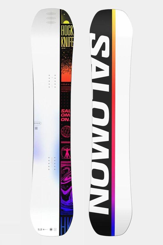 Salomon Mens Huck Knife Snowboard White Size