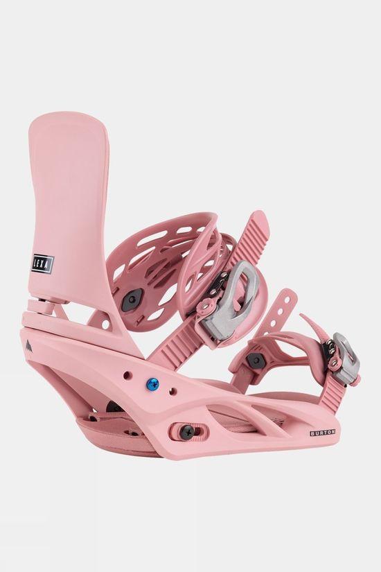 Burton Womens Lexa Re:Flex Snowboard Bindings Pale Pink Size