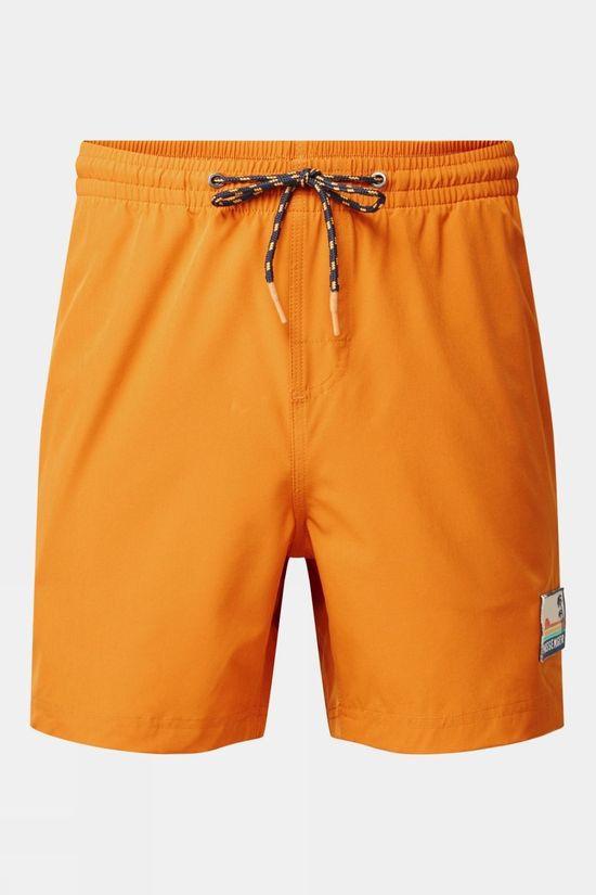 Passenger Mens Ponoma Recycled All Purpose Shorts Orange Size