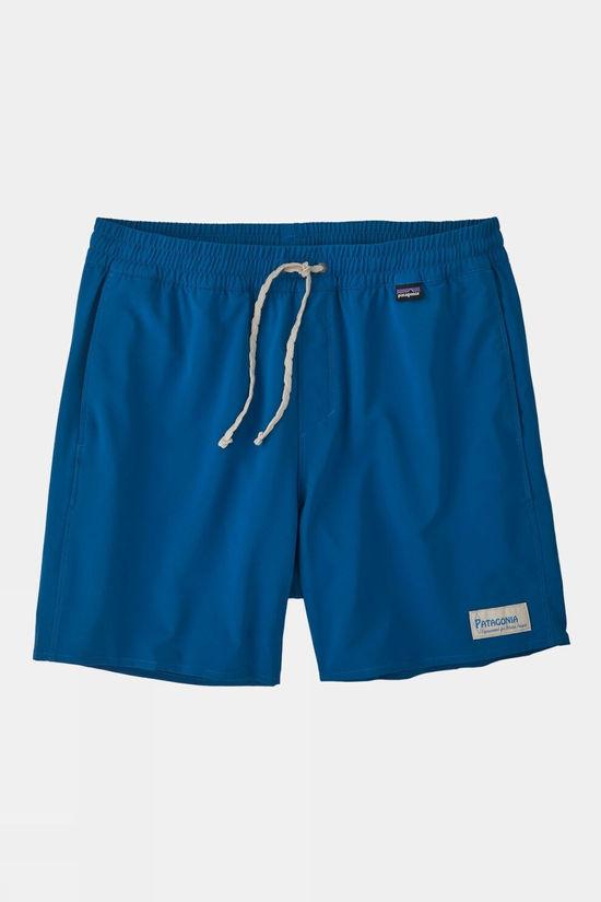 Patagonia Mens Hydropeak 16" Volley Shorts Blue Size