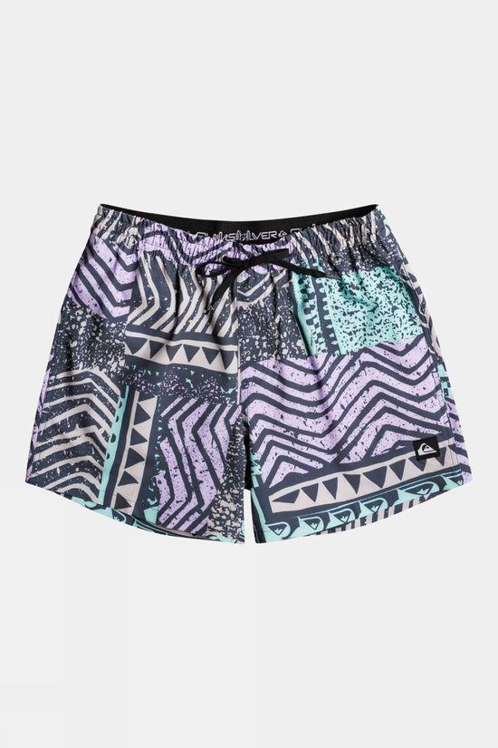 Quiksilver Mens Surfsilk Mix 15" Swim Shorts Navy Size