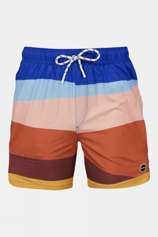 Barts Mens Mirro Swim Shorts Blue Size