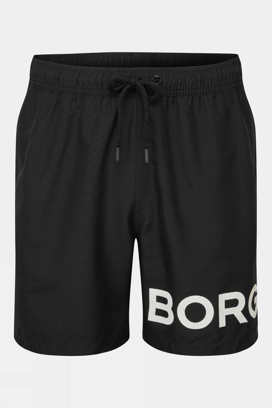 Bjorn Borg Mens Borg Swim Shorts Black Size