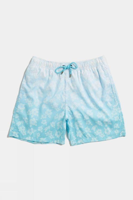 Franks Mens Mid 16" Swim Shorts Bright Blue Size