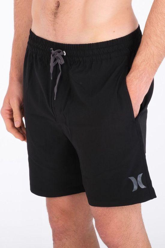 Hurley One & Only Solid Volley Shorts - Black - M