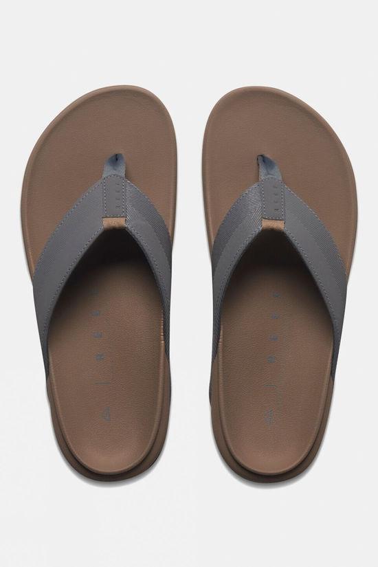 Reef The Raglan Flip Flops - Fossil & Grey - UK 12 (EU 46)