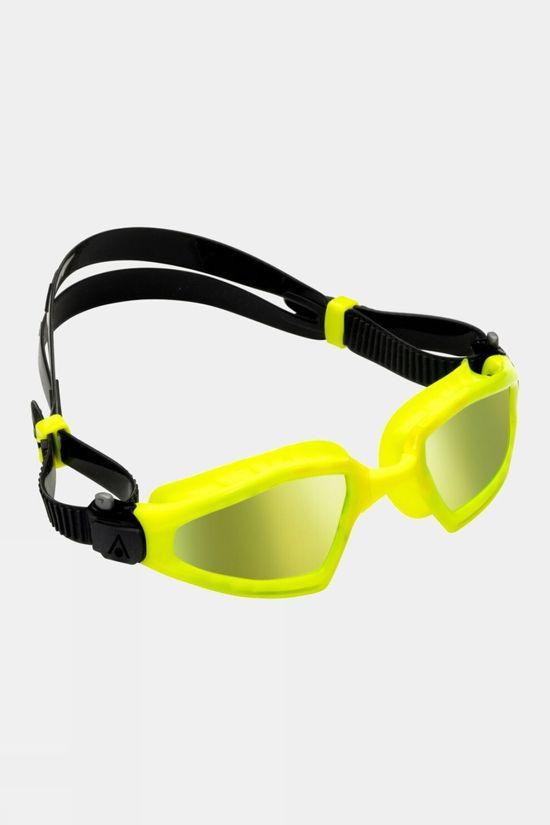 Kayenne Pro Titanium Mirrored Swim Goggles - Yellow / Black