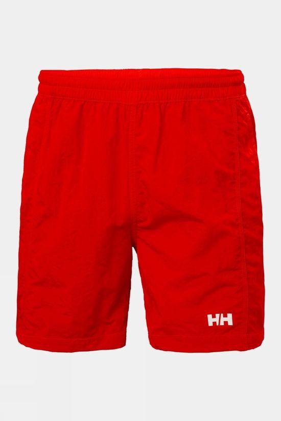 Helly Hansen Mens Calshot Swimming Shorts Red Size