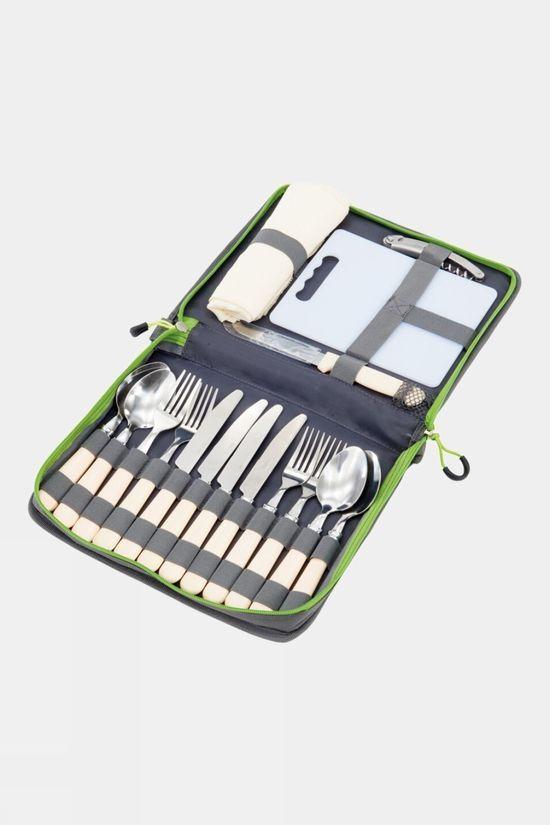 Outwell Picnic Cutlery Set Mid Grey Size