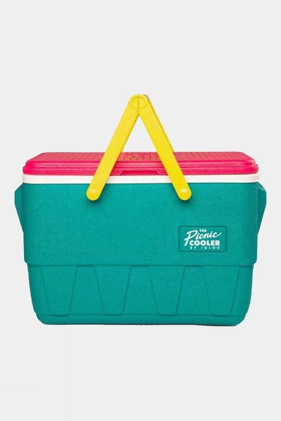 Igloo Retro 25 Picnic Basket Cool Box Green Size